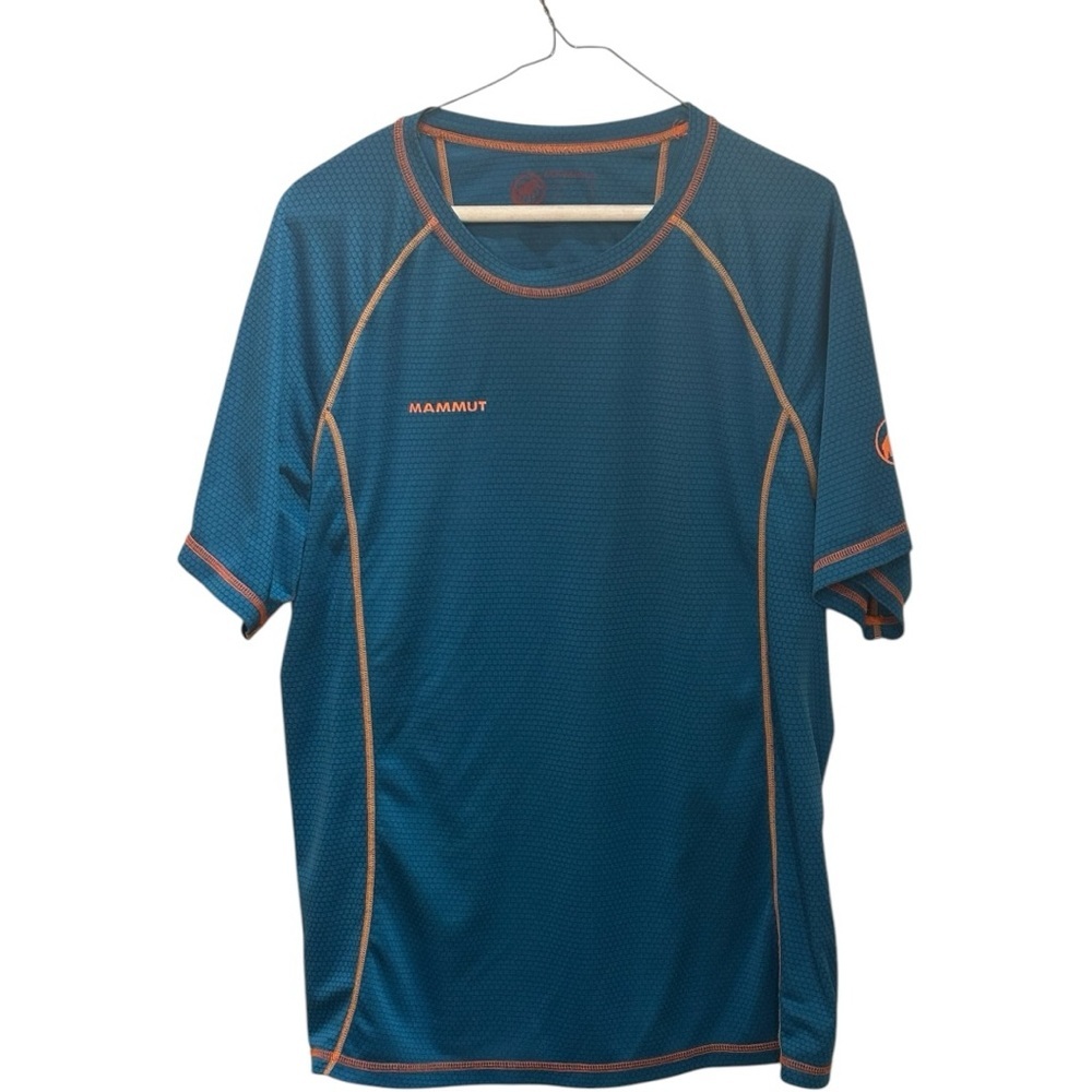 Mammut Blue Athletic T-Shirt in Size XL